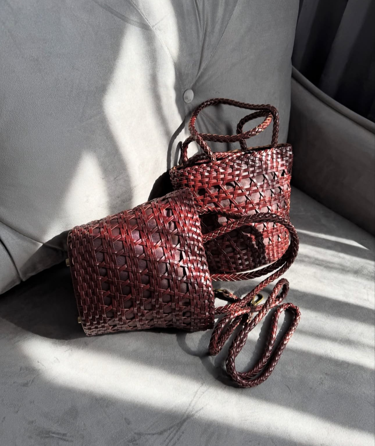 Torebka Anna mini Brown - Dea Immagine