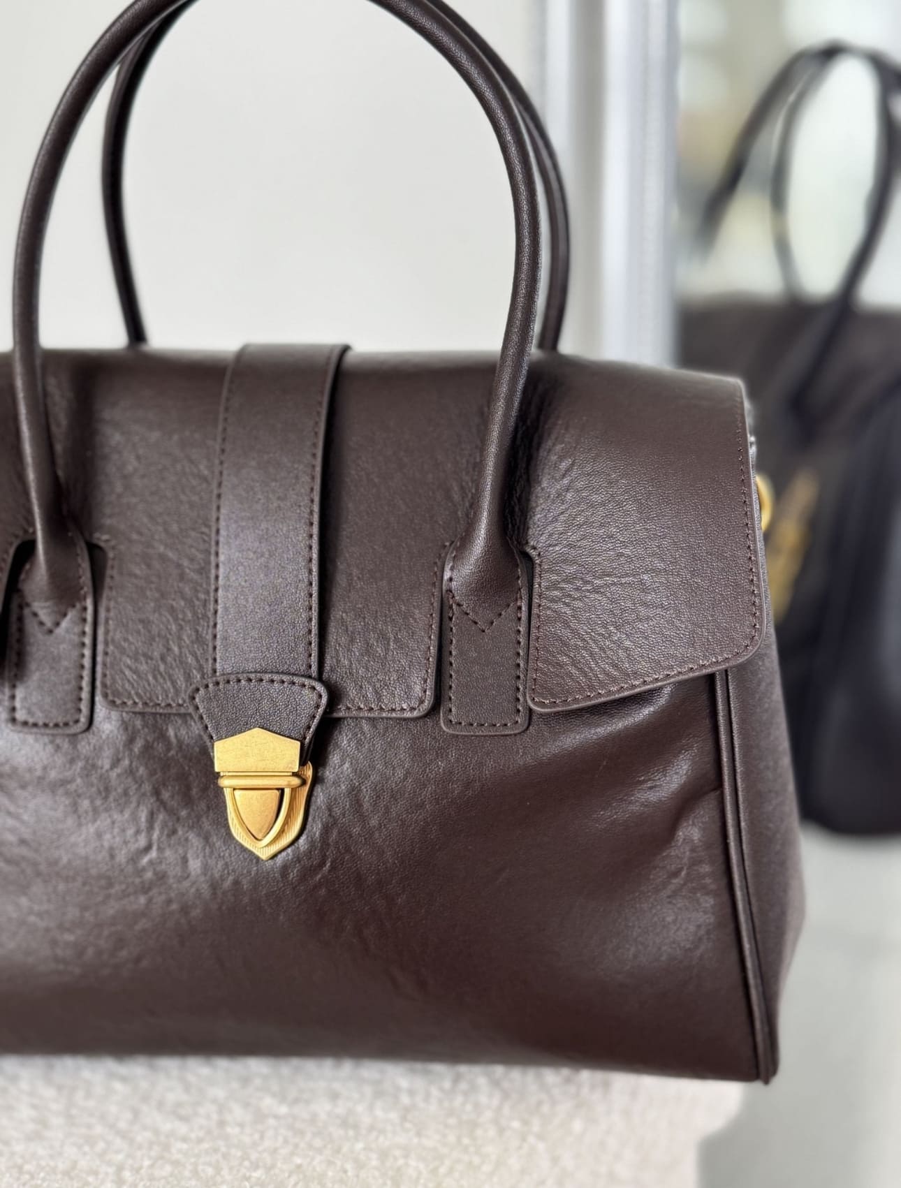 Torebka Stella Dark Brown - Dea Immagine